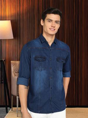 Men's denim casual shirt | denim shirt for men 1