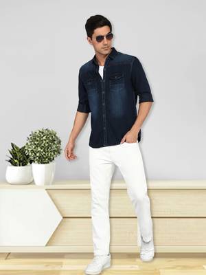 Men's denim casual shirt | denim shirt for men 3