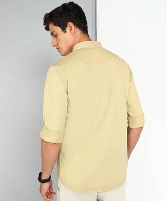 Men's denim casual shirt | double pocket shirt for men 2