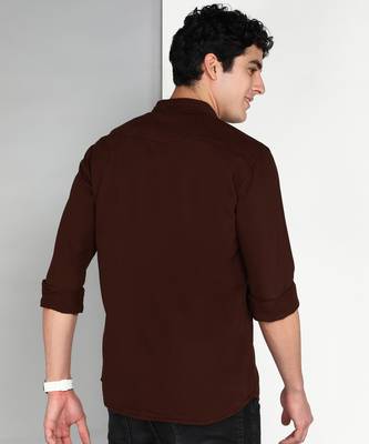 Men's denim casual shirt | double pocket shirt for men 2