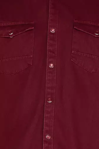 Men's denim casual shirt | double pocket shirt for men