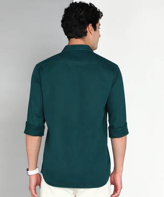 Men's denim casual shirt | double pocket shirt for men 2