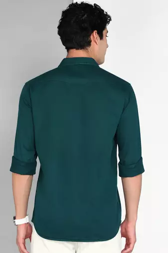 Men's denim casual shirt | double pocket shirt for men