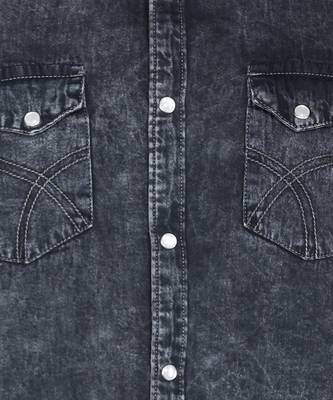 Men's denim casual shirt | double pocket shirt for men 4