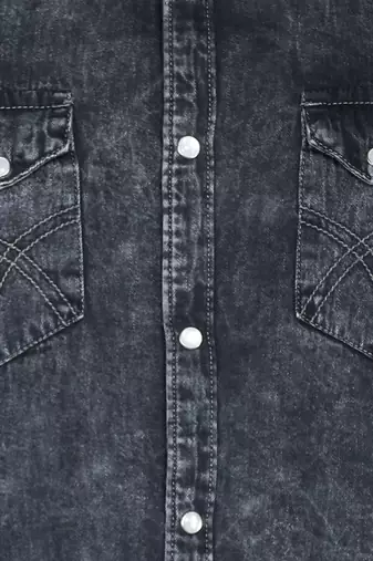 Men's denim casual shirt | double pocket shirt for men