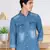 Men's denim casual shirt | double pocket shirt for men