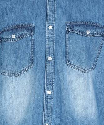 Men's denim casual shirt | double pocket shirt for men 4