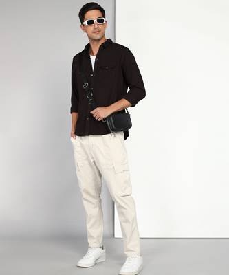 Men's denim casual shirt | double pocket shirt for men 3
