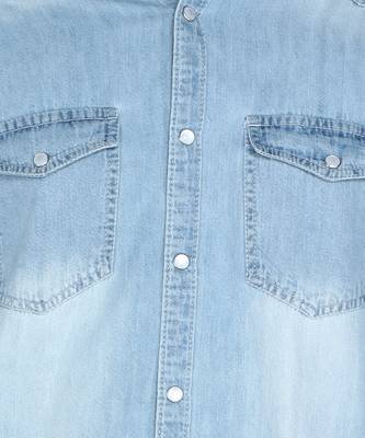 Men's denim casual shirt | double pocket shirt for men 4