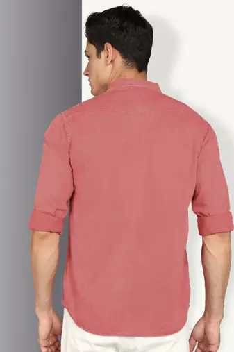 Men's denim casual shirt | double pocket shirt for men