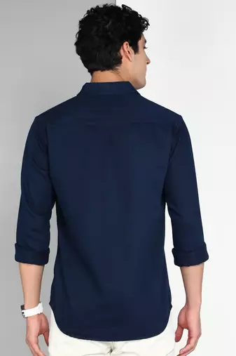 Men's denim casual shirt | double pocket shirt for men