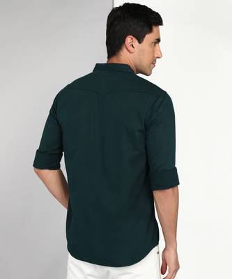 Men's denim casual shirt | double pocket shirt for men 2