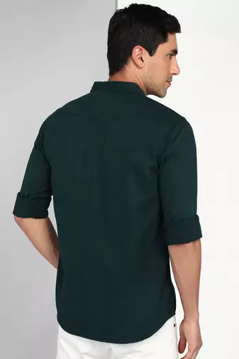 Men's denim casual shirt | double pocket shirt for men