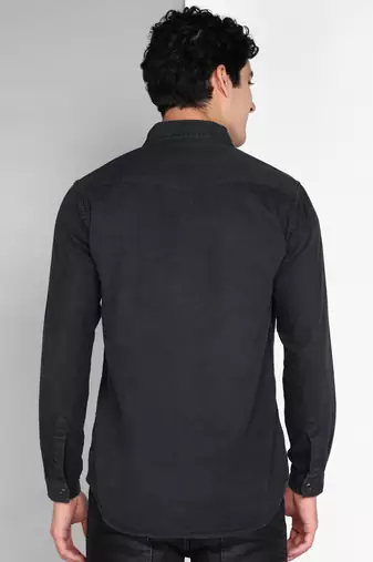Men's denim casual shirt | double pocket shirt for men