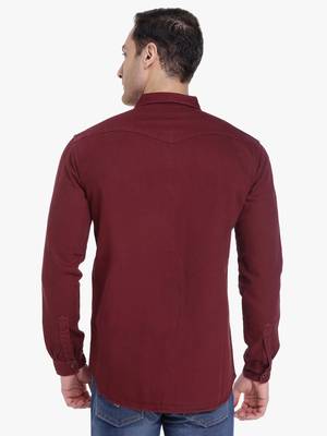 Men's denim casual shirt | double pocket shirt for men 2