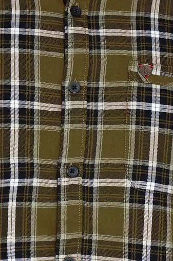 Kuons avenue men's cotton casual checks shirt