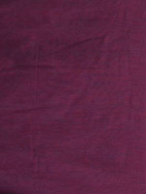 Magenta, mustard and sky blue cotton soft saree with pompom 4