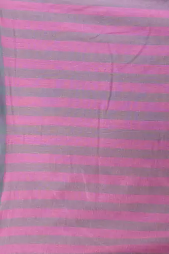 Pink cotton soft saree with solid pattern