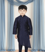 Art silk kurta churidar for kid"s