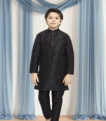Art silk kurta churidar for kid"s