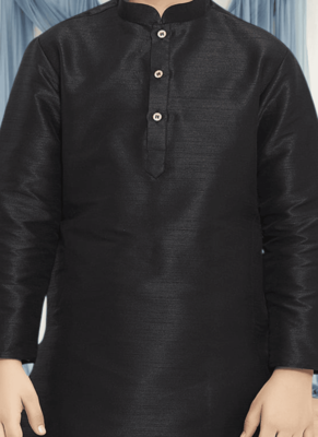 Art silk kurta churidar for kid"s 3