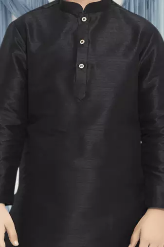 Art silk kurta churidar for kid"s