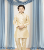 Art silk kurta churidar for kid"s