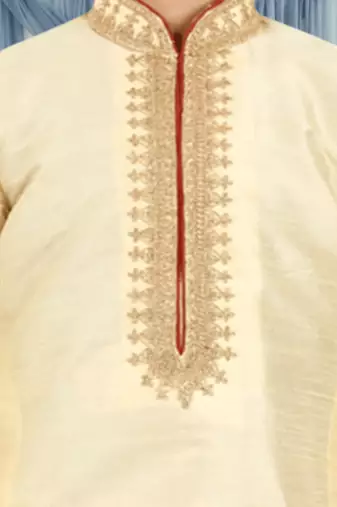 Art silk kurta churidar for kid"s