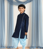 Art silk kurta patiala for kid"s