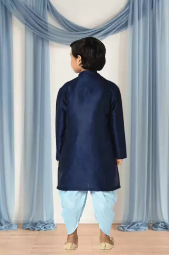 Art silk kurta patiala for kid"s