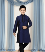Art silk kurta churidar for kid"s