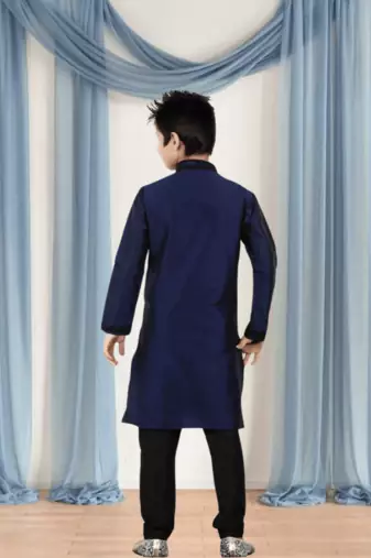 Art silk kurta churidar for kid"s