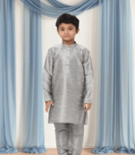 Art silk kurta churidar for kid"s