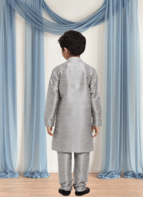 Art silk kurta churidar for kid"s 4