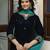 Velvet Embroidery Salwar Suit Set Kurta Pant with Dupatta