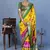 yellow polyester viscose silk patola printed saree