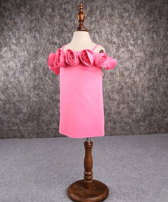 Pink flower dress 2