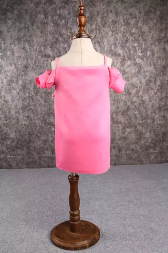 Pink flower dress
