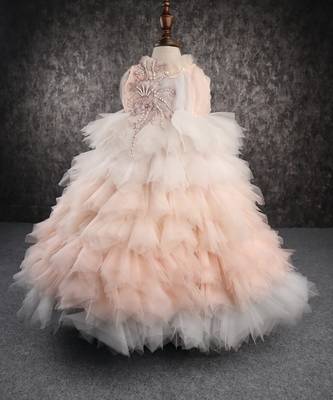 Pearly princess gown 1