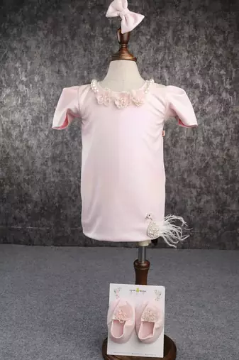 Pink baby dress