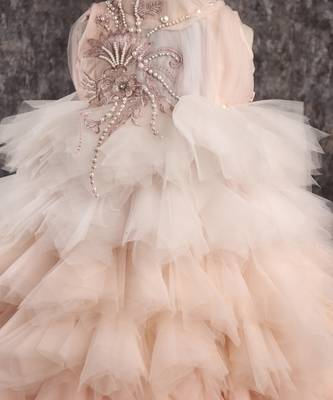 Pearly princess gown 2