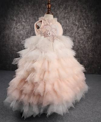 Pearly princess gown 3
