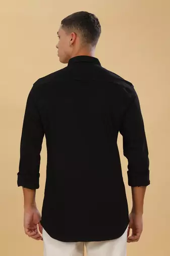 Kuons avenue men's slim fit casual denim shirt | denim shirt for men