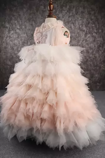 Pearly princess gown