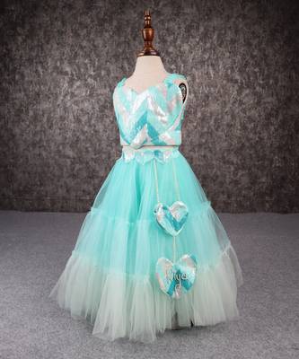 Beautiful heart shape ombre sharara 1
