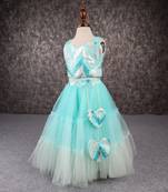 Beautiful heart shape ombre sharara