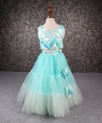Beautiful heart shape ombre sharara 2