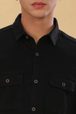 Kuons avenue men's slim fit casual denim shirt | denim shirt for men 4