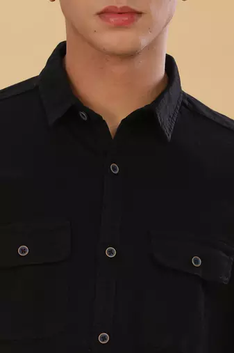 Kuons avenue men's slim fit casual denim shirt | denim shirt for men