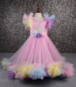 Gorgeous unicorn ruffled frill gown